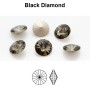 P4190-Cristal Preciosa, MC Rivoli Maxima Black Diamond SS39 8mm - 1 buc