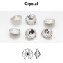 P4197-Cristal Preciosa, MC Rivoli Crystal Foiled SS39 8mm - 1 buc