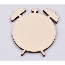 L233- Decupaj din lemn Ceas personalizabil 1buc