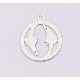 E1202-N-Charm Argint 925 Pesti 13x15mm, 0.50mm