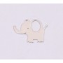 E1208-N-Pandant din argint Elefant 13x16mm 0.5mm - 1 buc