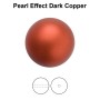 0325-Preciosa Pearl Nacre Round Dark Copper Pearl Effect 12mm