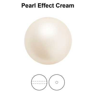 0373-Preciosa Round Pearl Maxima 1H Cream Pearl Effect 10mm