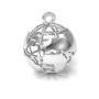 G2056-Charm glob pamantesc Argint 925 12MM