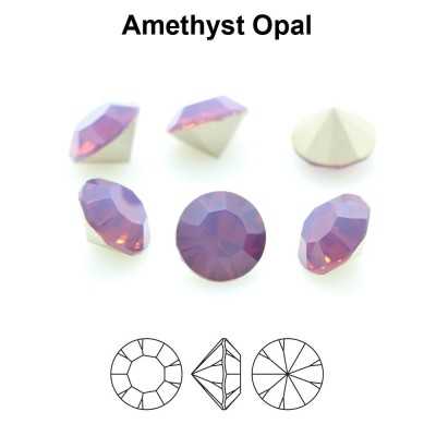 P4219-Cristal Preciosa, MC Chaton Maxima Amethyst Opal SS 39 8mm - 1 buc