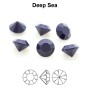 0465-Cristal Preciosa, MC Chaton Maxima Deep Sea Pure PP9 1.5mm - 50 buc