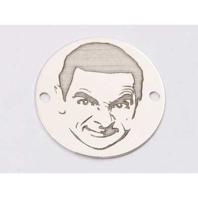 E1237-GS-Link Mr Bean 16.5 mm / grosime 0.33 mm-1 buc