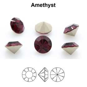 0493-Cristal Preciosa, MC Chaton Maxima Amethyst PP9 1.5mm - 50 buc