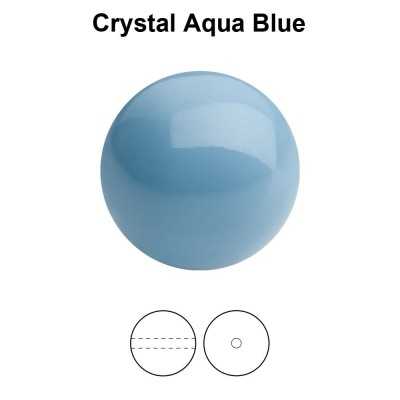 0548-Preciosa Round Pearl Maxima 1H Aqua Blue 12mm