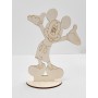 L246- Decupaj din lemn cu suport Minnie Mouse 25x15cm