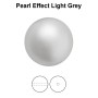 0643-Preciosa Round Pearl Maxima 1H Light Grey Pearl Effect 8mm