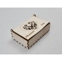 L264-Cutiuta din lemn Handamade Soap 15x10cm 1buc