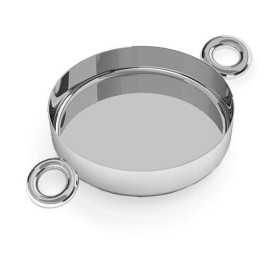 G1696-Link platou rotund 14mm cu bordura - 1 buc G1696-Link platou rotund 14mm cu bordura - 1 buc