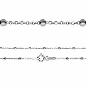 G1791-Bratara argint 925 bilute 18cm lungime