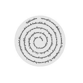 E1255-G-Banut din argint 925 Tatal nostru in spirala 16.5mm 0,33mm-1 buc