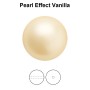 0705-Preciosa Round Pearl Maxima 1H Vanilla 8mm
