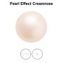 0426-Preciosa Round Pearl Maxima 1H Creamrose Pearl Effect 10mm