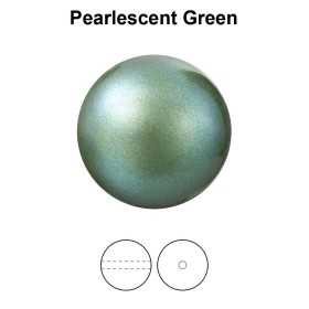 0020-Preciosa Pearl Nacre Round Pearlescent Green 12mm 0020-Preciosa Pearl Nacre Round Pearlescent Green 12mm