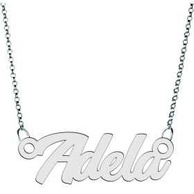 Colier din argint 925 cu numele Adela