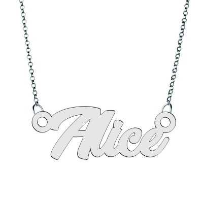 Colier din argint 925 cu numele Alice