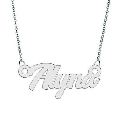 Colier din argint 925 cu numele Alyna