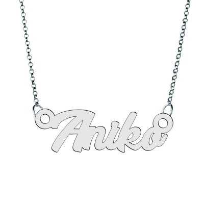 Colier din argint 925 cu numele Aniko