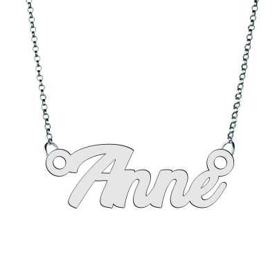 Colier din argint 925 cu numele Anne