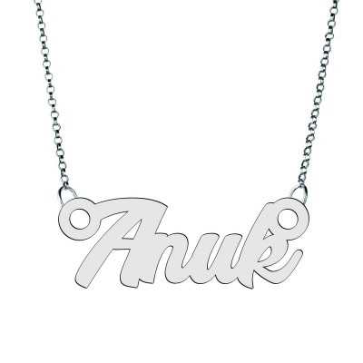 Colier din argint 925 cu numele Anuk