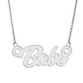 Colier din argint 925 cu numele Babe
