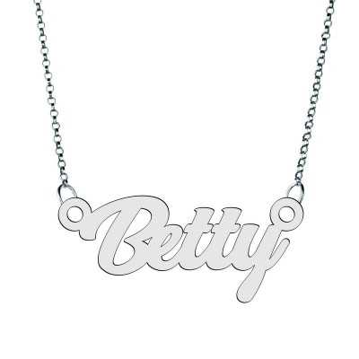 Colier din argint 925 cu numele Betty