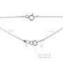 G1023-Lant anchor asimetric pentru link-uri 20+24cm 1 bucata