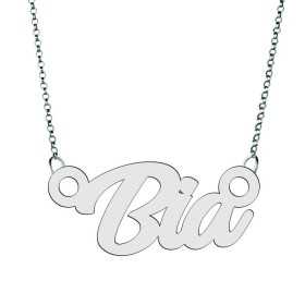 Colier din argint 925 cu numele Bia