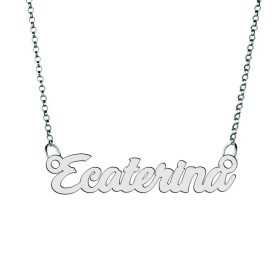 Colier din argint 925 cu numele Ecaterina