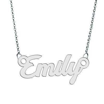 Colier din argint 925 cu numele Emily