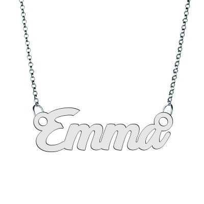 Colier din argint 925 cu numele Emma