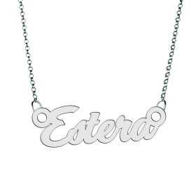 Colier din argint 925 cu numele Estera