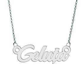 Colier din argint 925 cu numele Geluta
