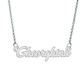 Colier din argint 925 cu numele Gheorghina