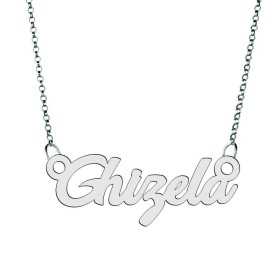 Colier din argint 925 cu numele Ghizela