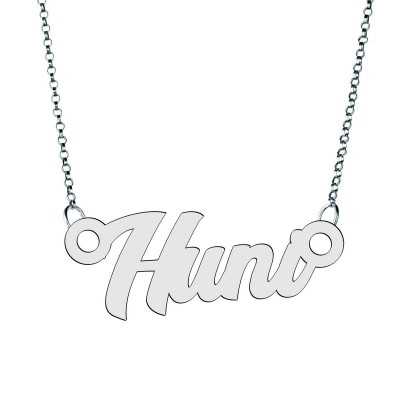 Colier din argint 925 cu numele Huni