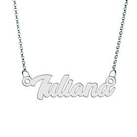Colier din argint 925 cu numele Iuliana