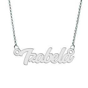 Colier din argint 925 cu numele Izabela