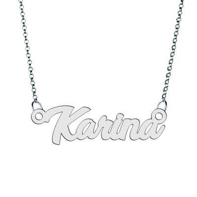 Colier din argint 925 cu numele Karina