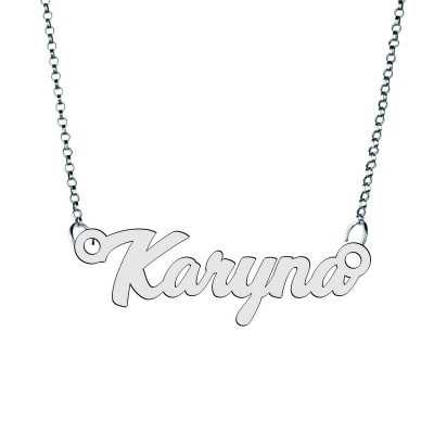 Colier din argint 925 cu numele Karyna