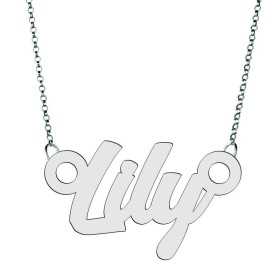 Colier din argint 925 cu numele Lily