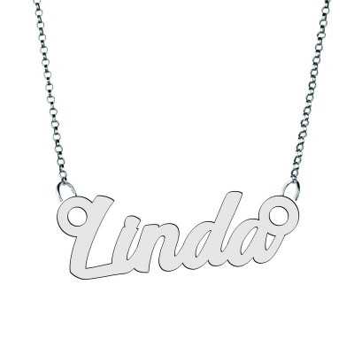 Colier din argint 925 cu numele Linda
