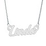 Colier din argint 925 cu numele Linda