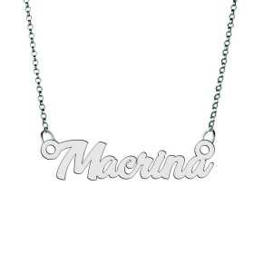Colier din argint 925 cu numele Macrina