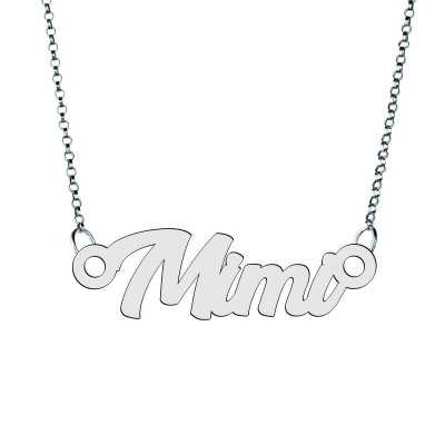 Colier din argint 925 cu numele Mimi