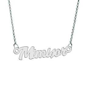 Colier din argint 925 cu numele Mimisor